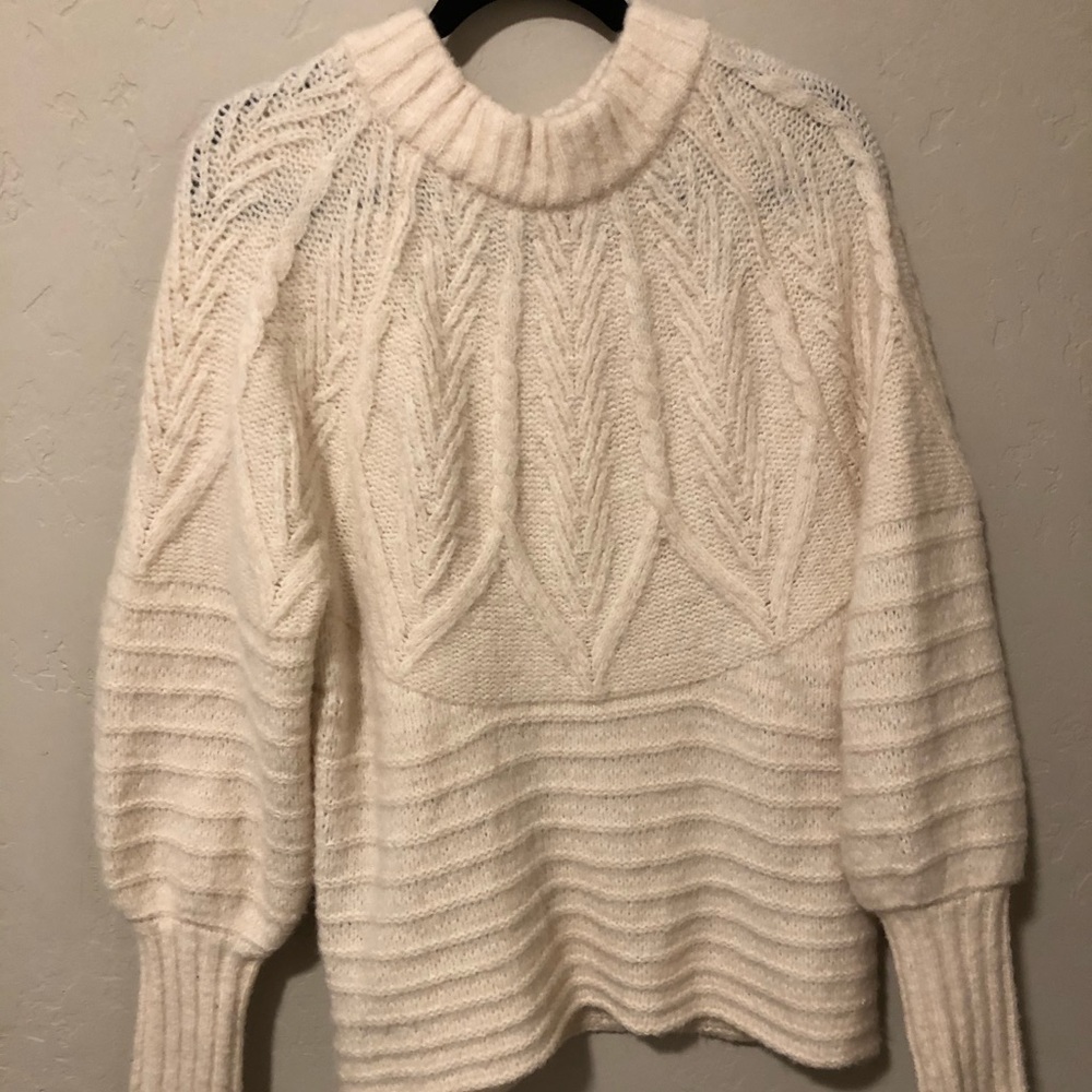 Chunky knit sweater